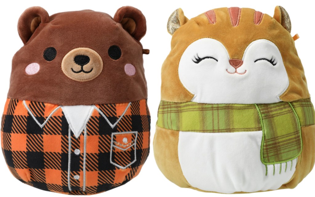 bear and squirrel squishmallows
