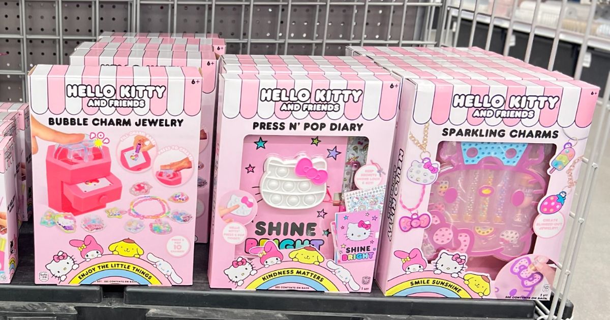 Hello Kitty Baking Supplies and Craft Kits