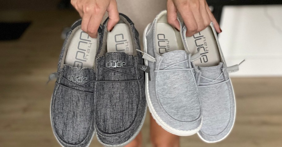 Up to 65% Off HEYDUDE Shoes | Popular Slip-On Styles from $20 (Regularly $45)