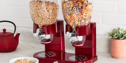Honey Can Do Double Cereal Dispenser w/ Portion Control Only $29 Shipped on Amazon (Reg. $40)