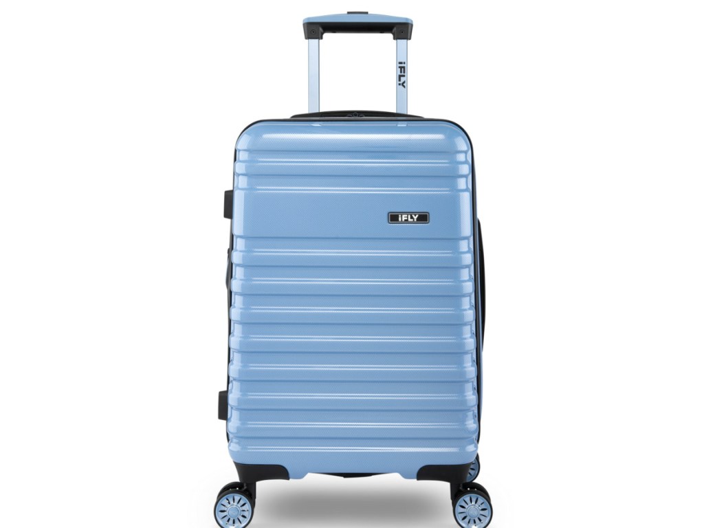 iFLY Hardside Spectre Versus Carry-On Lugagge, 20, Blue_Navy