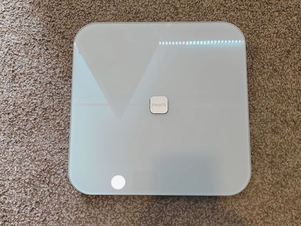 smart scale on carpet