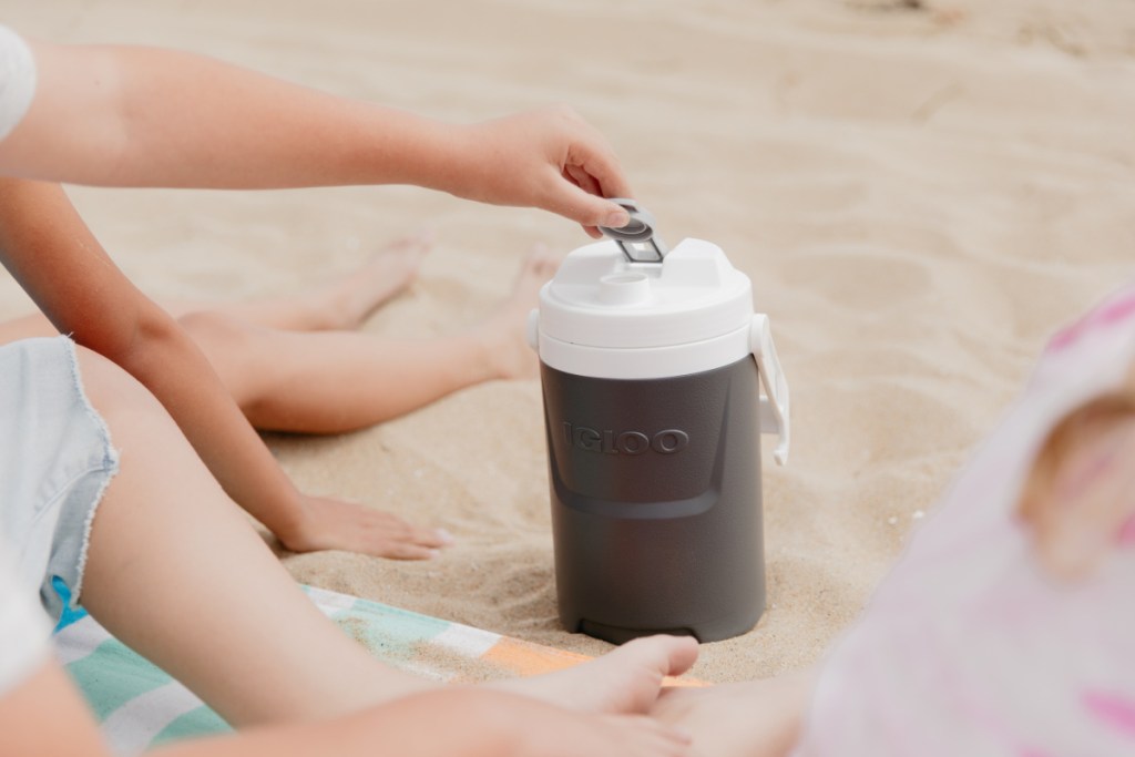 igloo jug in the sand