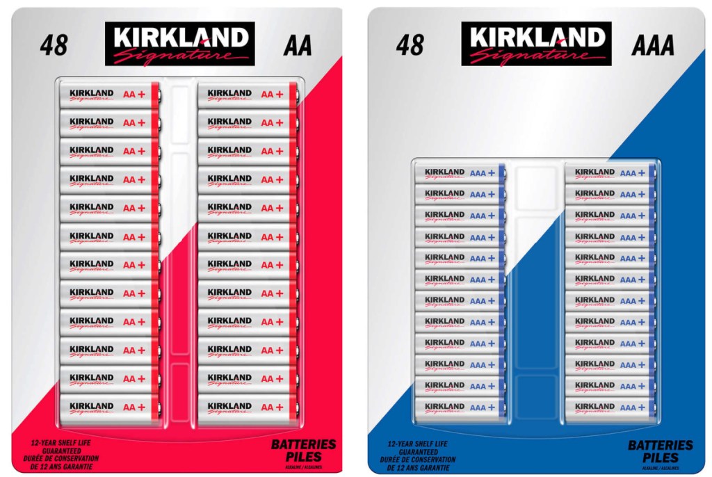 Kirkland Batteries 48-Count Just $9.99 on Costco.com (Reg. $16)