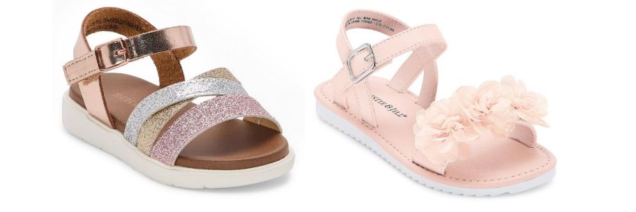 girls sandal stock images