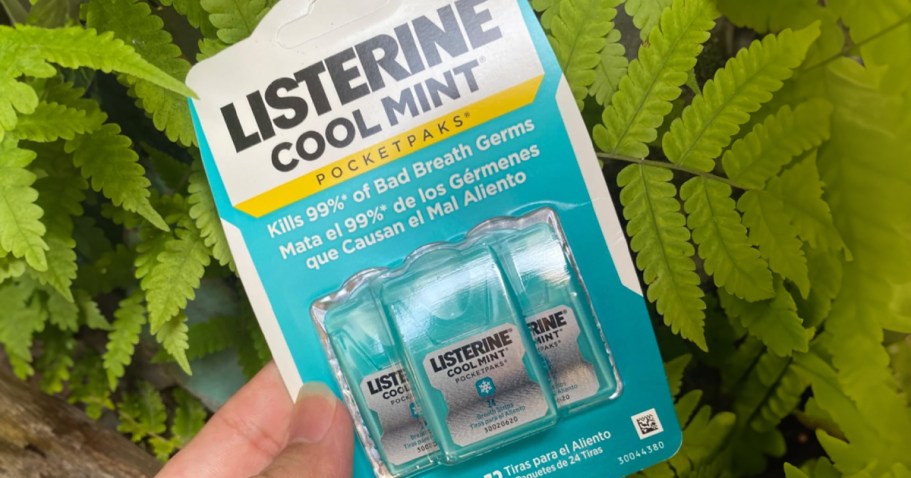 Listerine Pocketpaks 3-Count Only $3.71 Shipped on Amazon