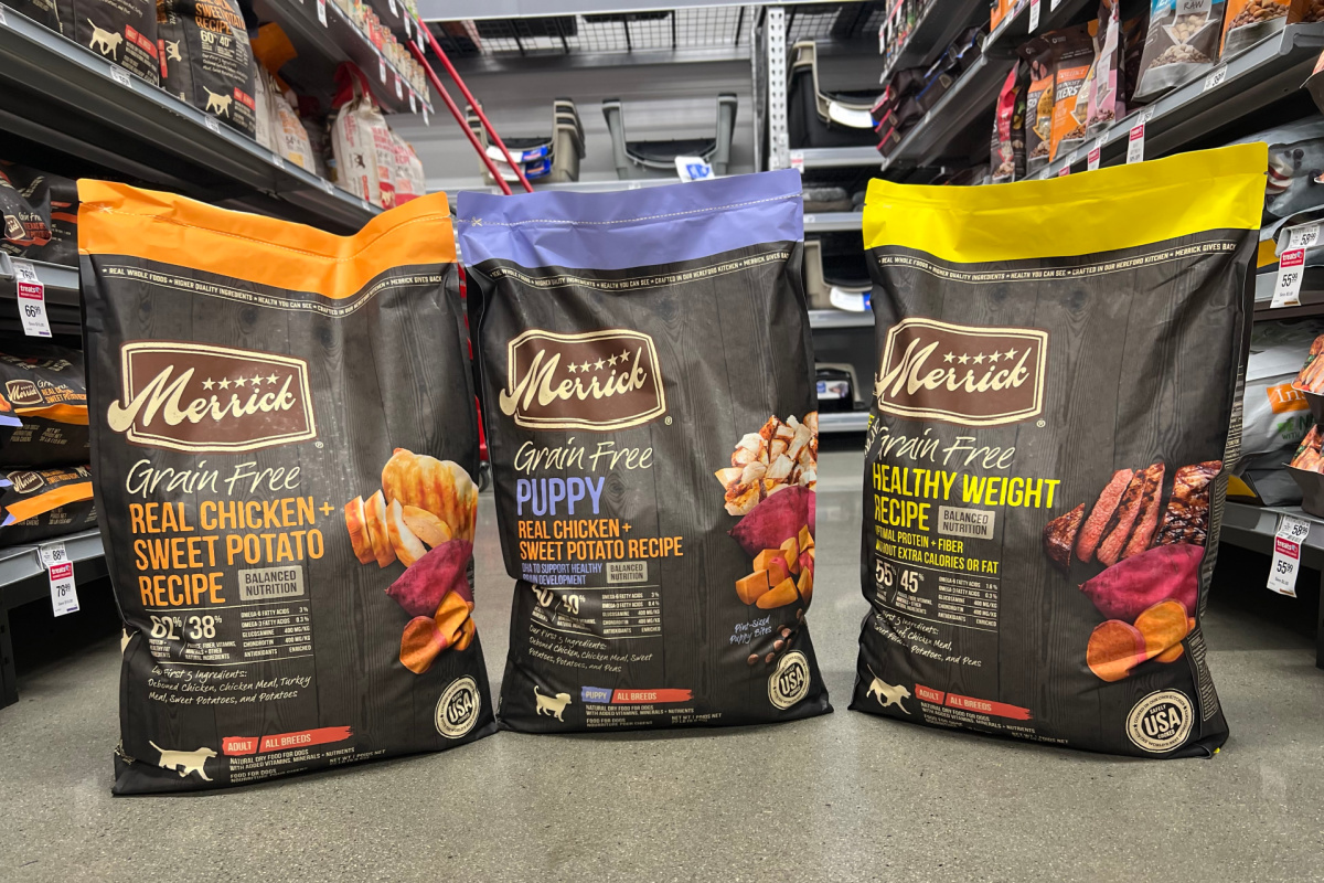 Petsmart merrick puppy outlet food