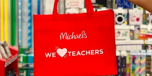 Michaels Teacher Discount | 20% Off EVERYTHING = Classroom Supplies from 47¢!