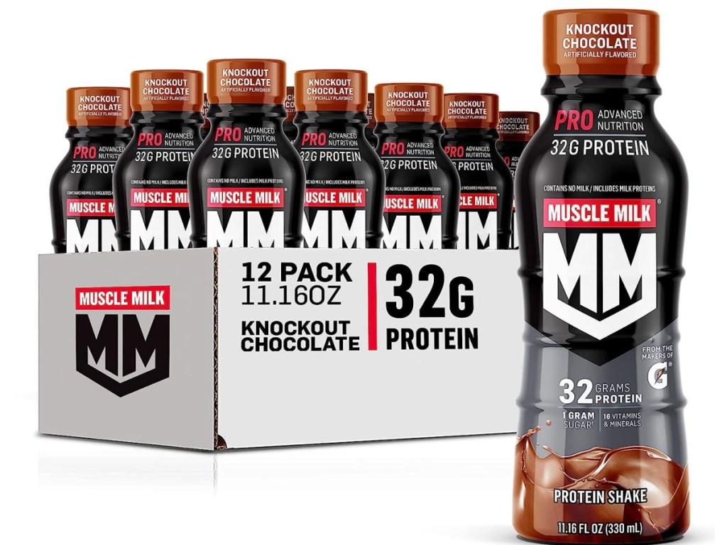 12 pack of chocolate protein shakes