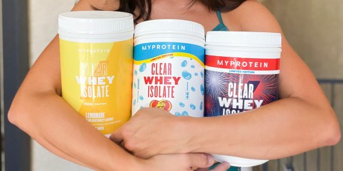 Myprotein Whey Isolates Just $25.99 Shipped (Reg. $40) | Includes Mike & Ike + Jelly Belly Flavors