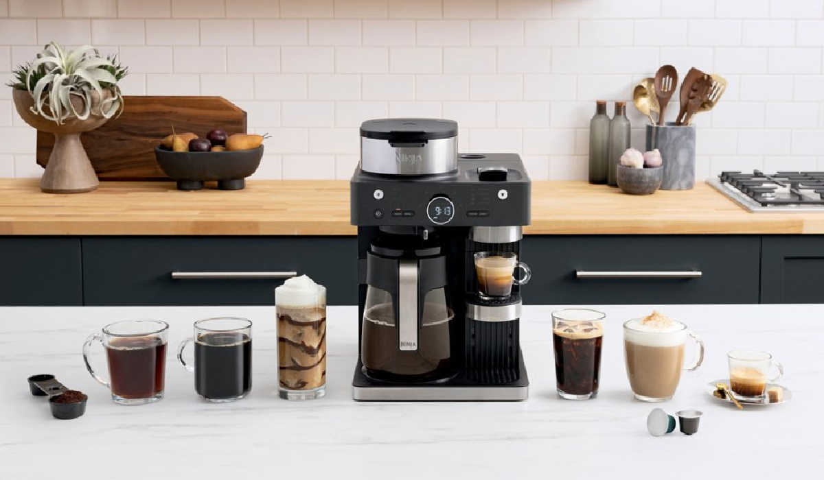 Ninja Nespresso & Coffee Espresso Machine Barista System 12 Cup
