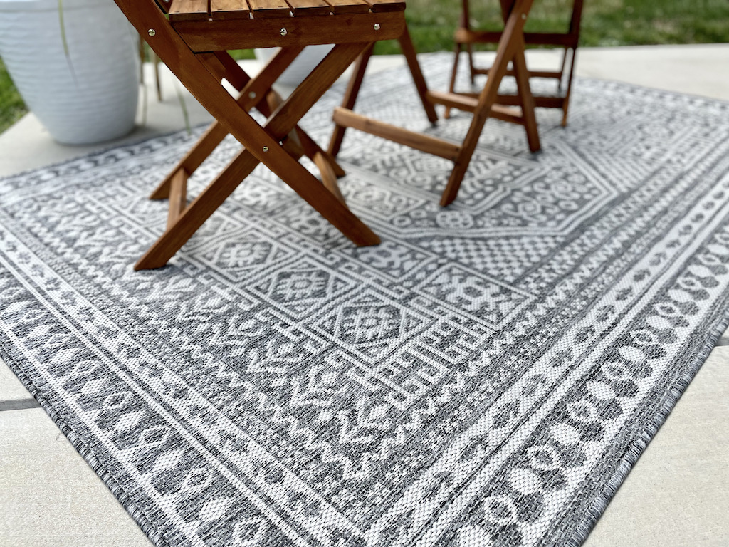 walmart gray rug 