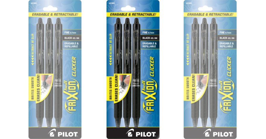 Pilot Erasable Pen 3-Pack Only $3.63 After Walmart Cash (Reg. $10)