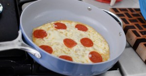 Use This Skillet Hack to Make a Cheesy Roll Up in 5 Minutes!
