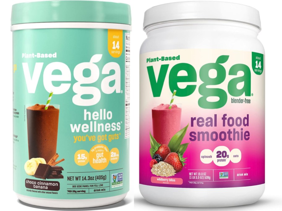 plant based Vega smoothies