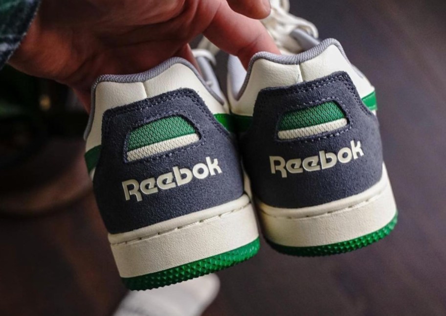 back of a pair of Reebok shoes