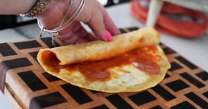 Use This Skillet Hack to Make a Cheesy Roll Up in 5 Minutes!