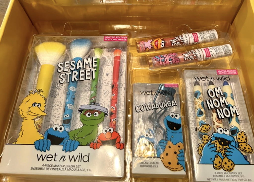 Sesame Street makeup collection 