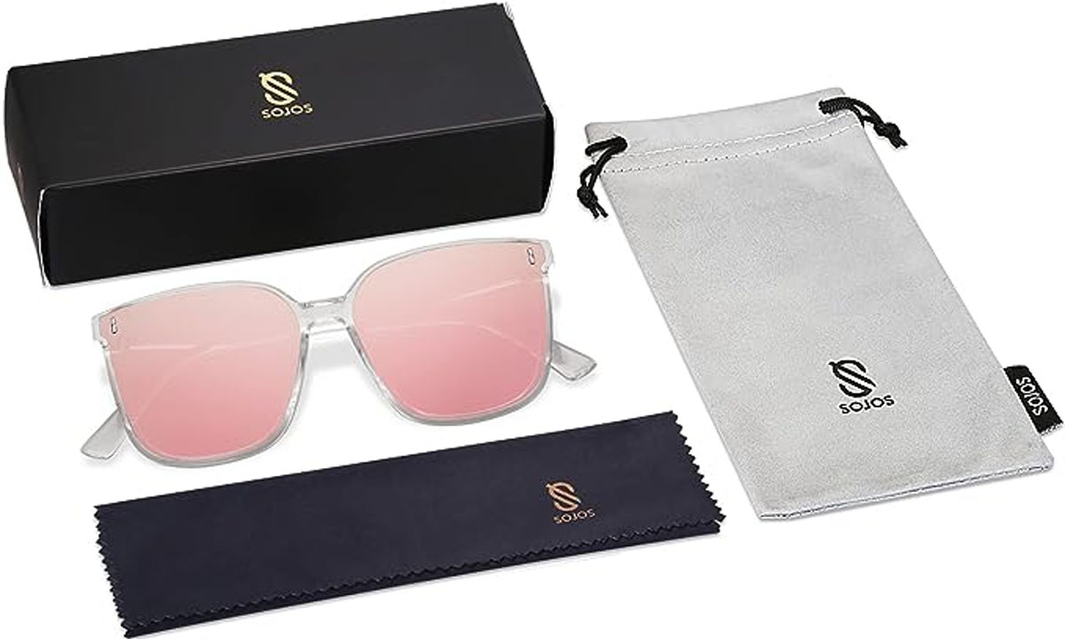 Buy Black Frame Grey Lens Cat Eye Sunglasses for Women | Vera | SOJOS
