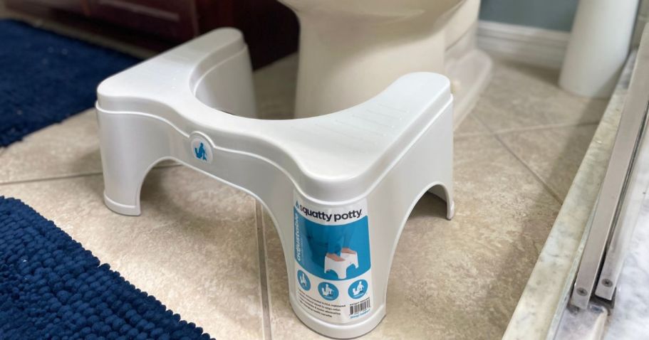 Team-Fave Squatty Potty Just $14.99 on Amazon (10K 5-Star Reviews!)