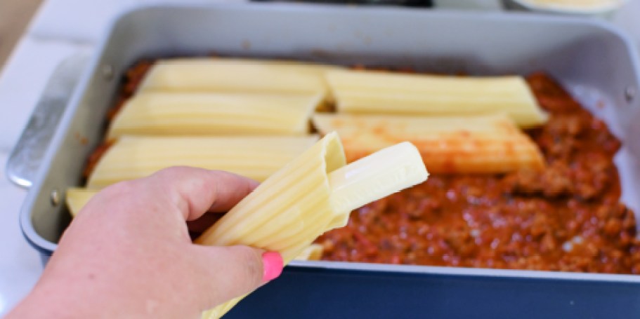 Try This TikTok Hack for the Easiest Stuffed Manicotti!