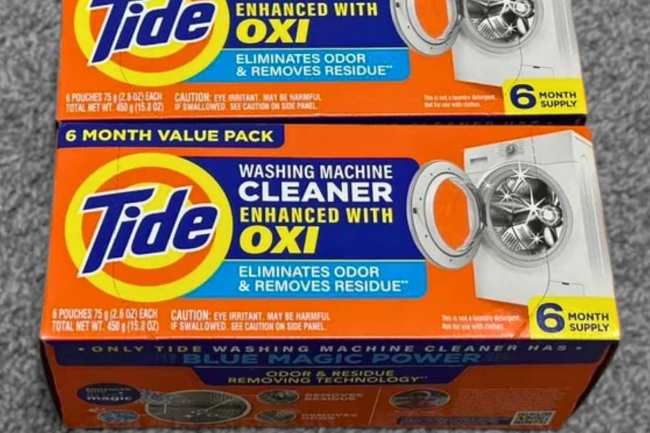 Tide Washing Machine Cleaner 18-Month Supply Only $8.97 after Target Gift Card (Reg. $37)