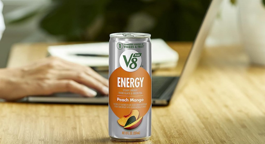 V8 +ENERGY Variety 24-Pack Just .82 Shipped on Amazon | Only 83¢ Per Can!