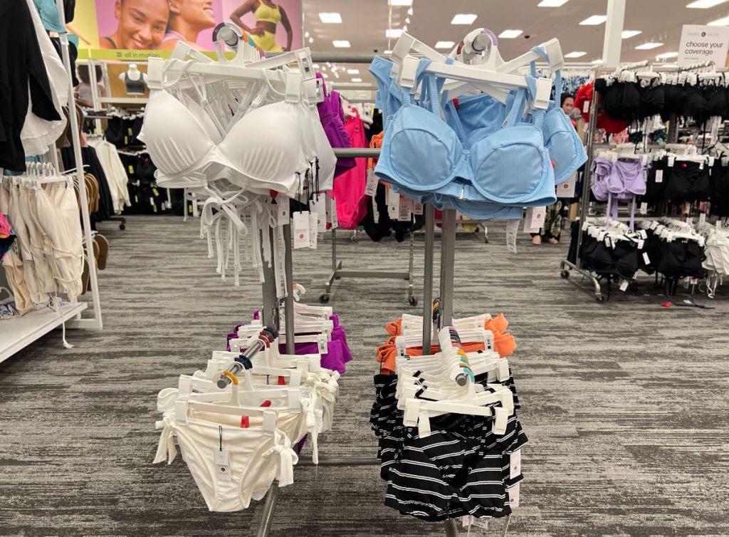 3 styles of womens 2 pieces at target