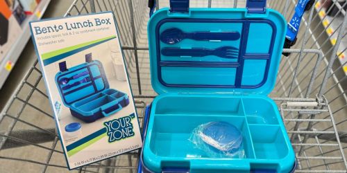 Bento Lunch Box Only $5.98 at Walmart – Includes Utensils & Condiment Container (Bentgo Alternative)