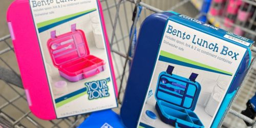 Walmart Bento Box w/ Removable Tray, Cutlery & Sauce Container Only $5.98 (Bentgo Alternative)