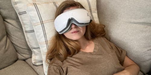 Heated Eye Mask Massager $39.99 Shipped on Amazon (Reg. $60) | Reduces Migraines & Improves Sleep
