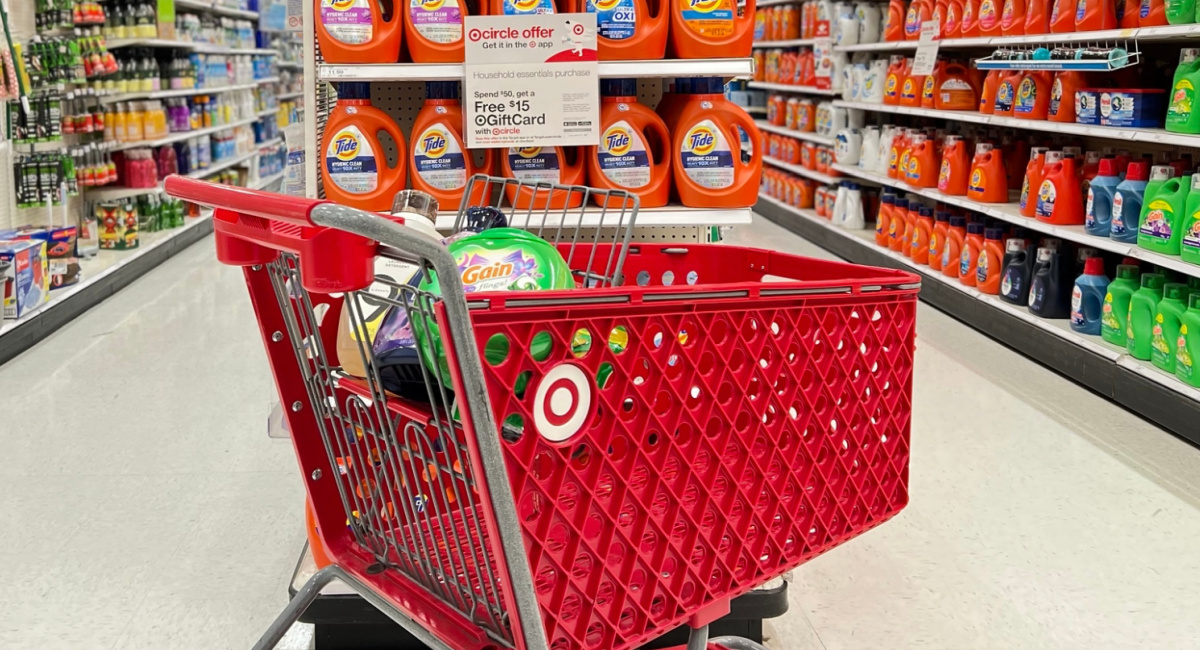 FREE $15 Target Gift Card w/ $50 Household Purchase | Score $50.23 Worth of Items for Just $9.73!