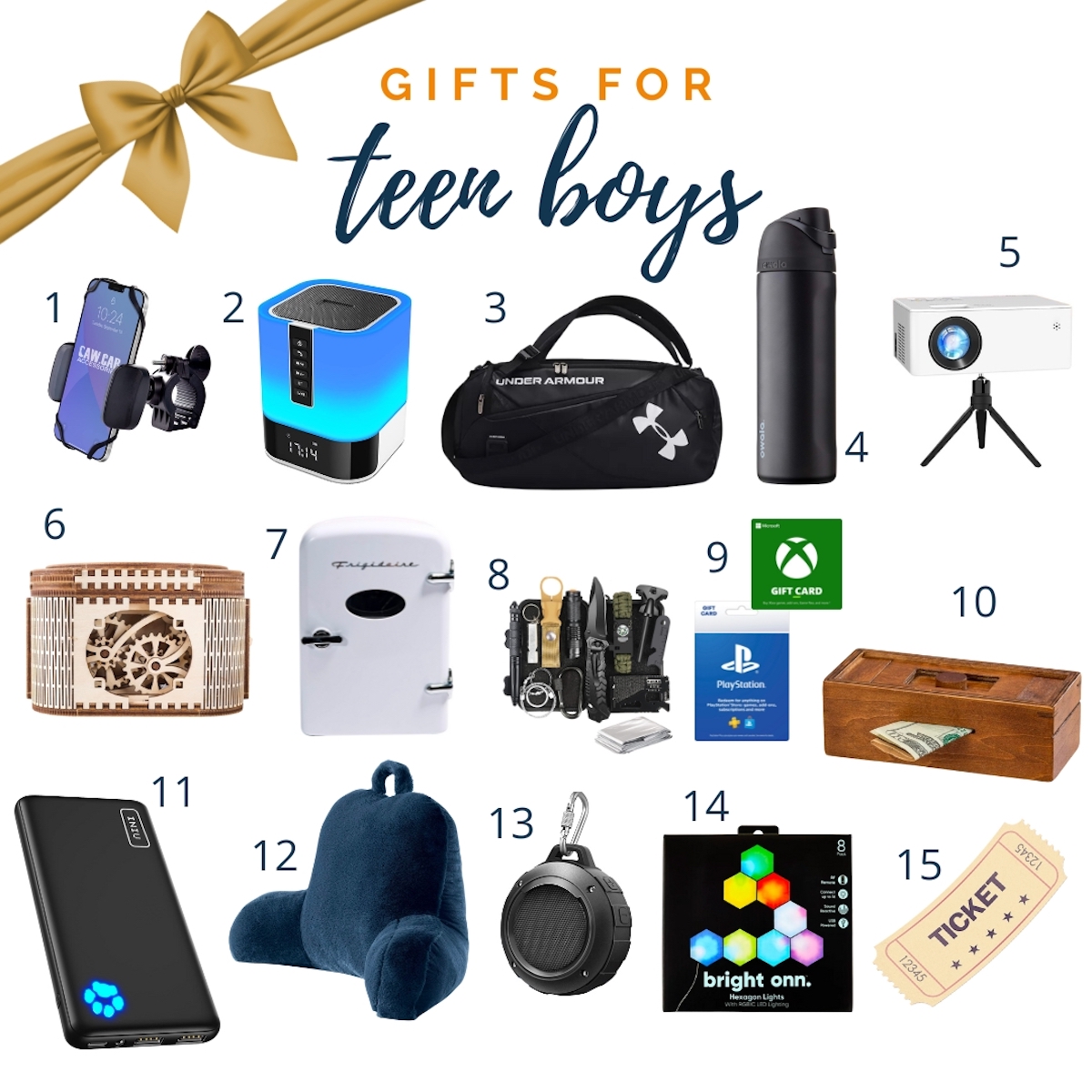 Amazon.com: SIKLTY Gifts for 15 Year Old Boy, 15 Year Old Boy Gift Ideas,  Unique Gifts for 15 Year Old Boys, Best Present for 15 Yr Old Boy, 15th  Birthday Decorations for