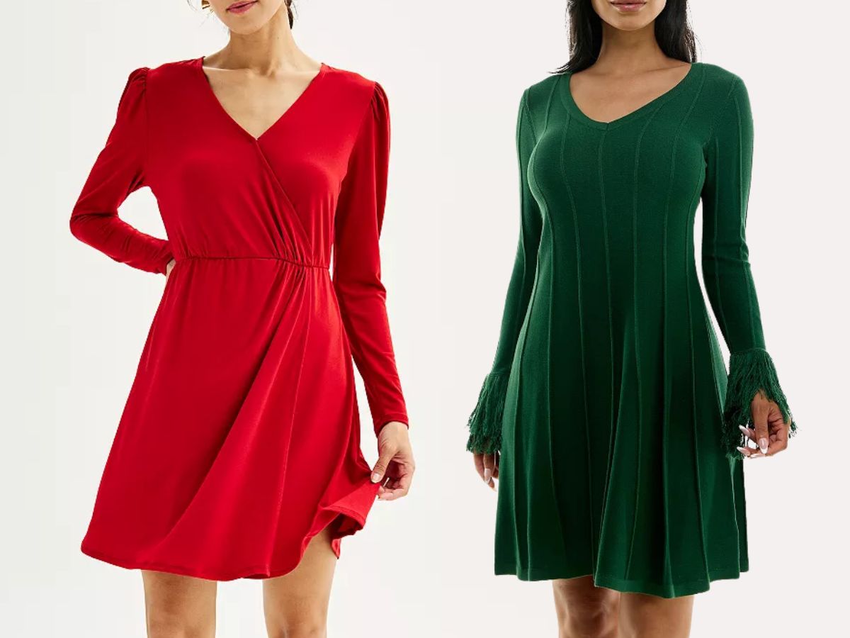 Kohls junior sweater on sale dresses