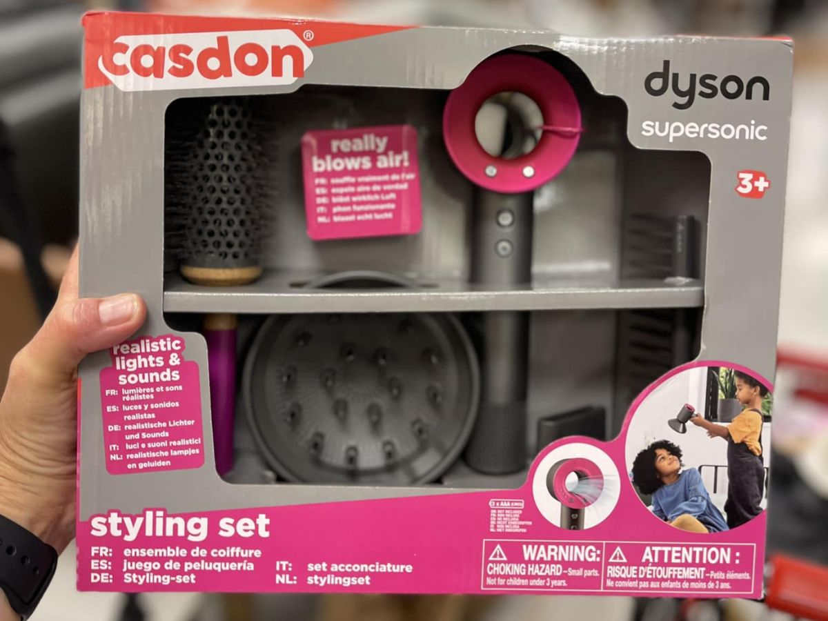 Casdon Toys Dyson Supersonic Styling Set 