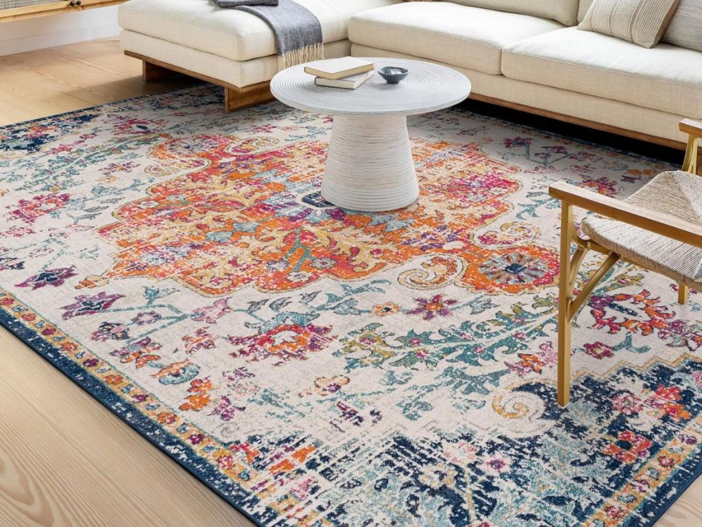 Amazon-Area-Rugs سجاد منطقة 6 × 9 فقط 59 دولارًا يتم شحنها على أمازون (تسجيل 254 دولارًا) |  5 خيارات الألوان!