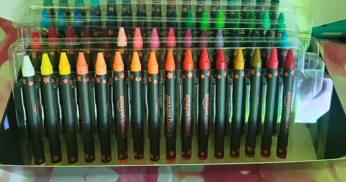 Basic Crayons Amazon Basics Crayons 128-Count Only $3.53 Shipped | Hip2Save