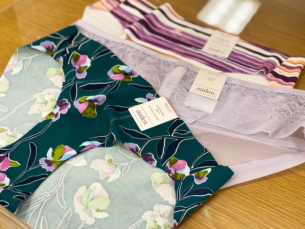 5 Pairs of Auden Women's Underwear Just $20 at Target (In-Store u0026 Online) |  Hip2Save