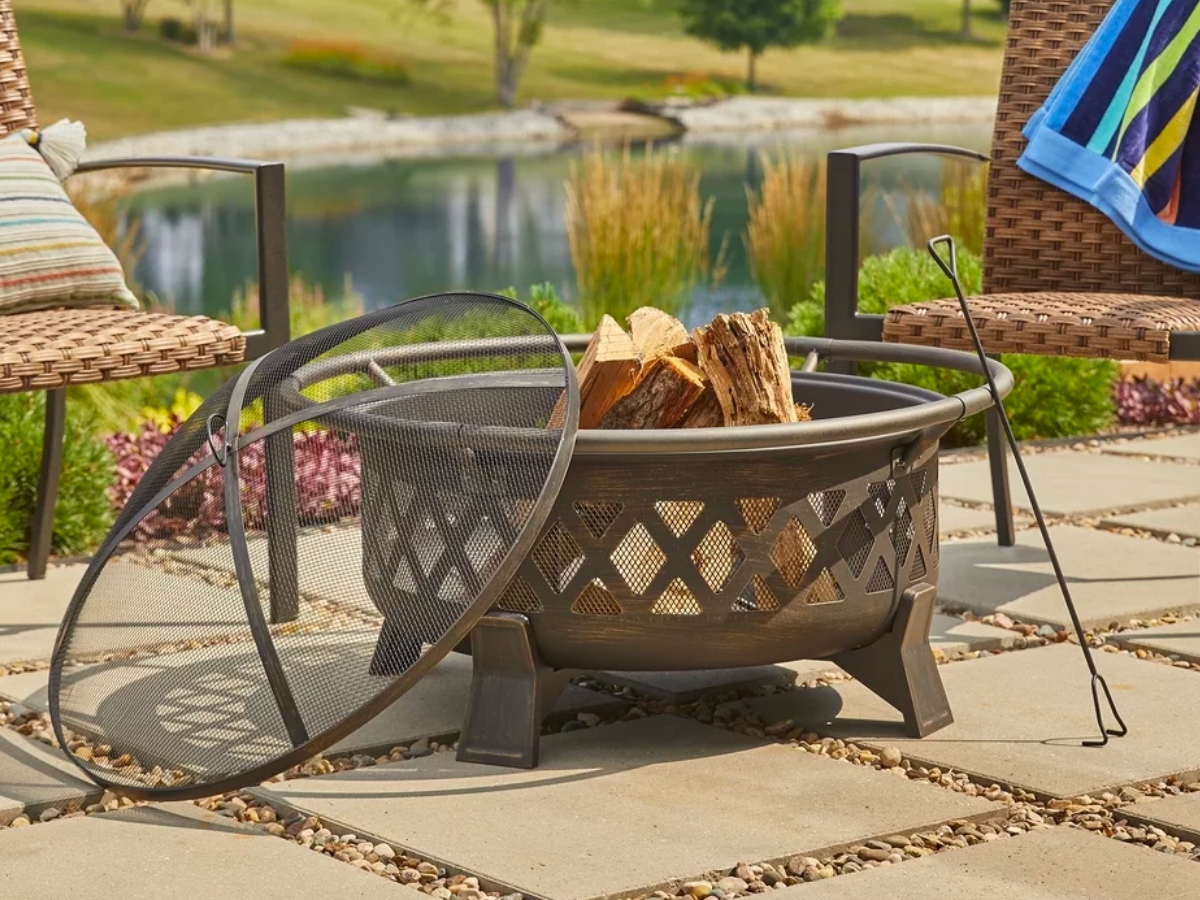 Mainstays Metal Wood-Burning Fire Pit Just $30.57 On Walmart.com + More ...