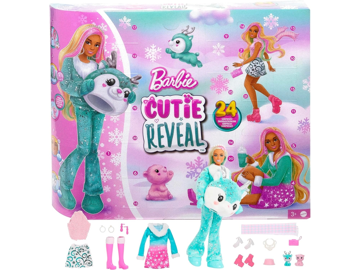 Barbie Cutie Reveal Advent Calendar w/ Doll