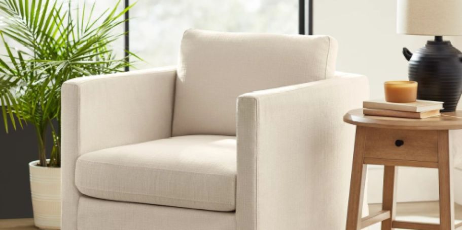 Slipcover Swivel Accent Chair Only $198 Shipped on Walmart.com (Reg. $248)
