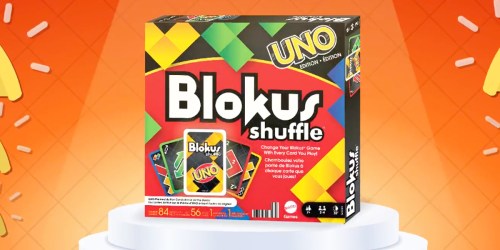 Blokus Shuffle UNO Edition Game Only $6 Shipped (Regularly $20)