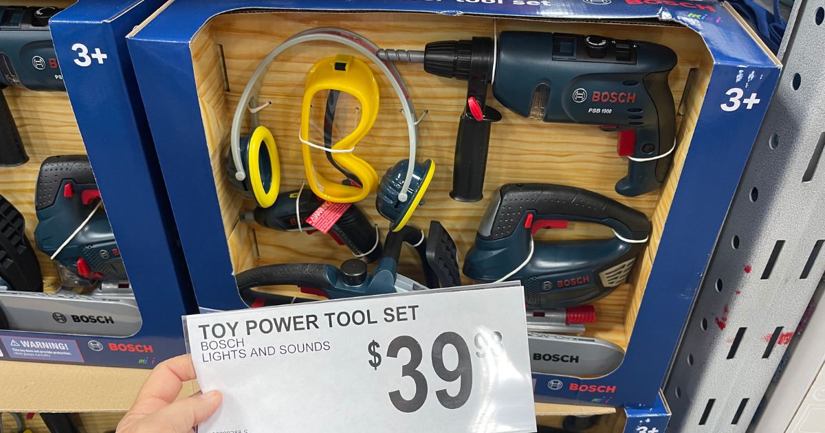 New Sam’s Club Toys Available | Power Tools Playset Just $39.98 + More