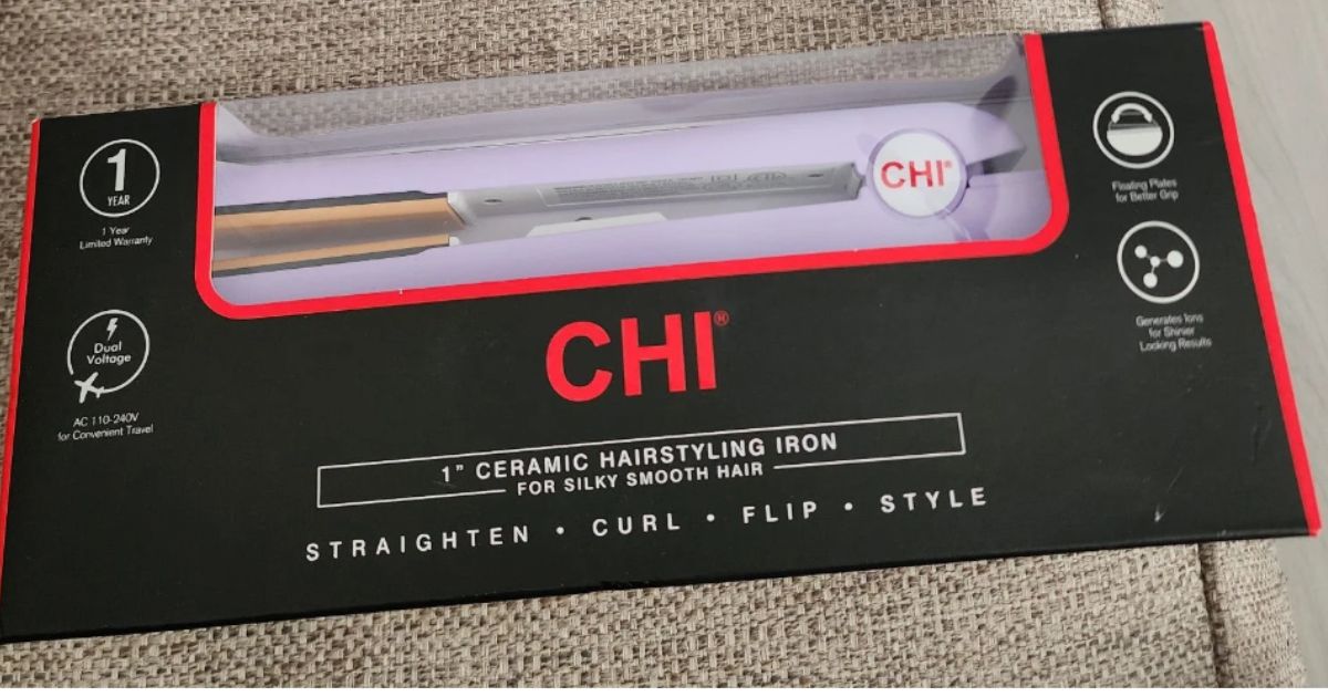 Chi flat iron outlet voltage