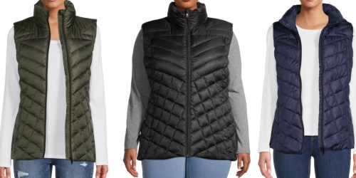 Women’s Chevron Puffer Vests ONLY $14.98 on Walmart.com (Regularly $25)