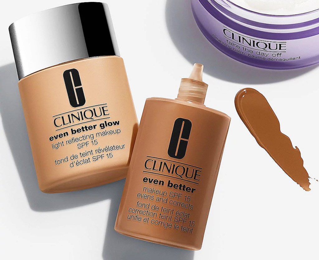 two bottles of Clinique Even Better Makeup