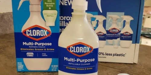Clorox Multi-Purpose Spray Starter Kit Only $1.98 on Walmart.com – Uses Less Plastic!