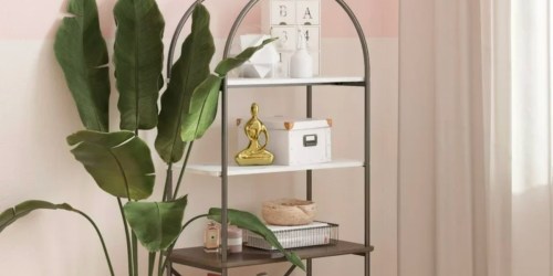 Snag This Gorgeous Arched Bookshelf for Just $74 with Free Shipping on Walmart.com!