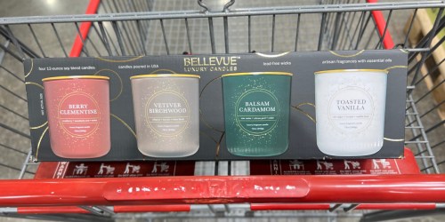 Bellevue Luxury Candles 4-Pack Just $19.99 at Costco