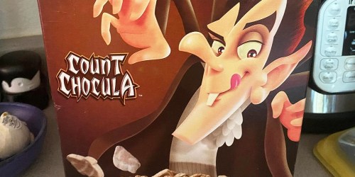 General Mills Count Chocula Cereal Family Size Box Only $2 on Amazon (Regularly $5)
